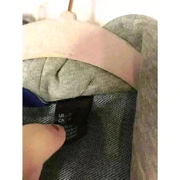 H&M “Divided” Gray/Blue Jean Jacket Unisex Adults Size Small - Picture 5 of 7